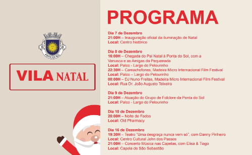 VILA NATAL - Programa