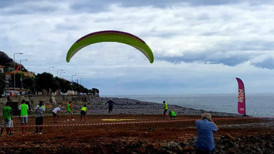 Pre Worldcup in accuracy landing on the island of Madeira